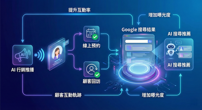 AI 行銷推播提升回訪率，透過 ezPretty 強化 Google 與 AI 搜尋信號