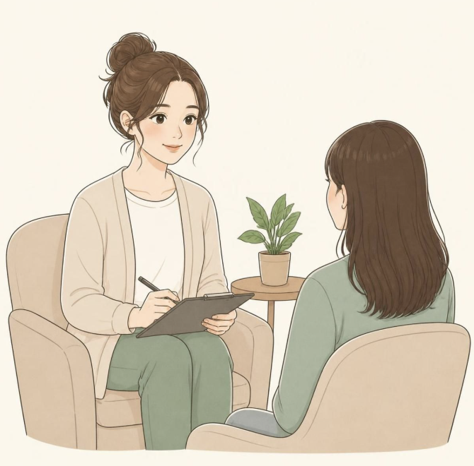 一對一個人療癒