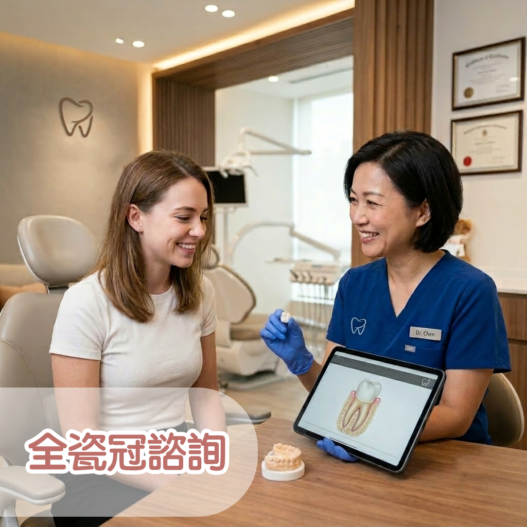 全瓷冠諮詢