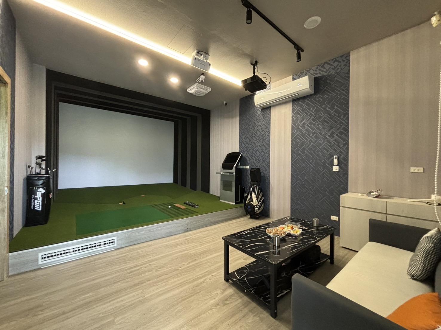 gogolf 室內高爾夫環境圖