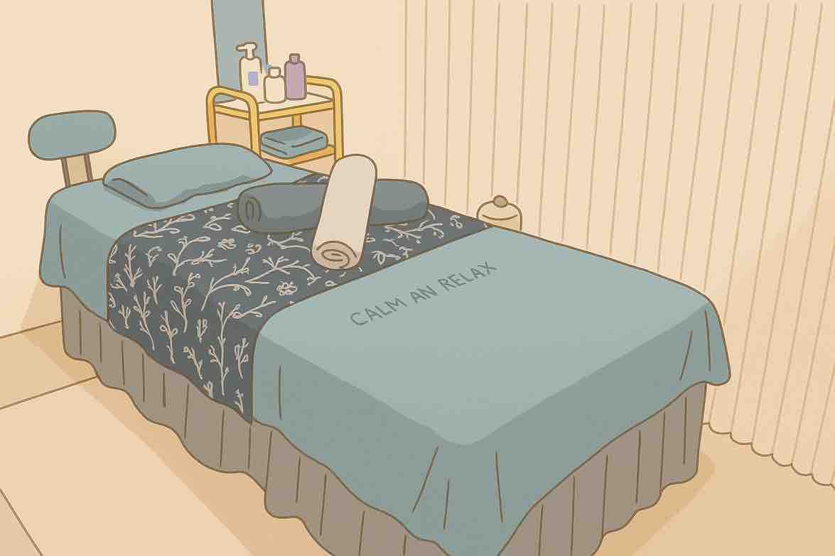 沉靜時光spa美學環境圖