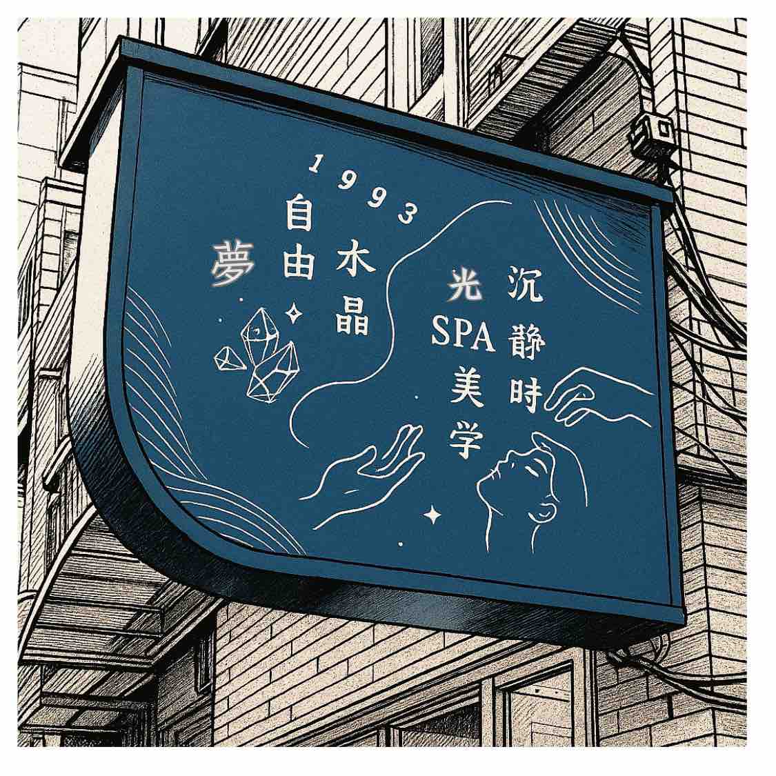 沉靜時光spa美學環境圖